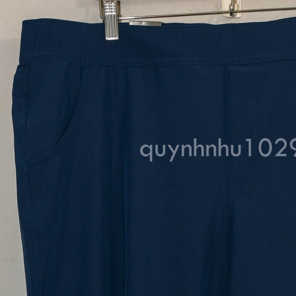 Eddie Bauer Ladies' Traveler Pant in  NAVY - Picture 3 of 6